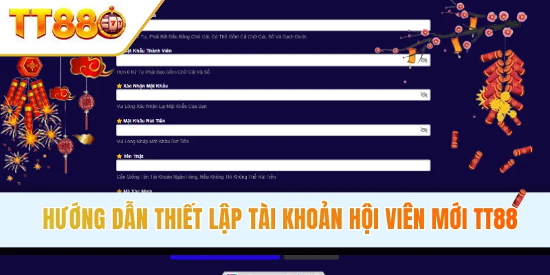 Hướng dẫn đăng ký TT88 cho hội viên mới