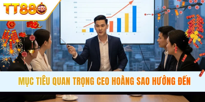 Mục tiêu quan trọng CEO Hoàng Sao hướng đến